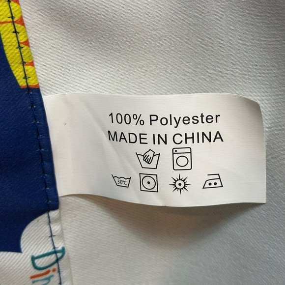 Dinosaur Grommet Curtain Panel Animated Youth Kids Toddler Room Decor 4 Panels - Picture 8 of 12